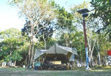 กางเต้นท์ที่ผามะนาว กาบเชิง สุรินทร์